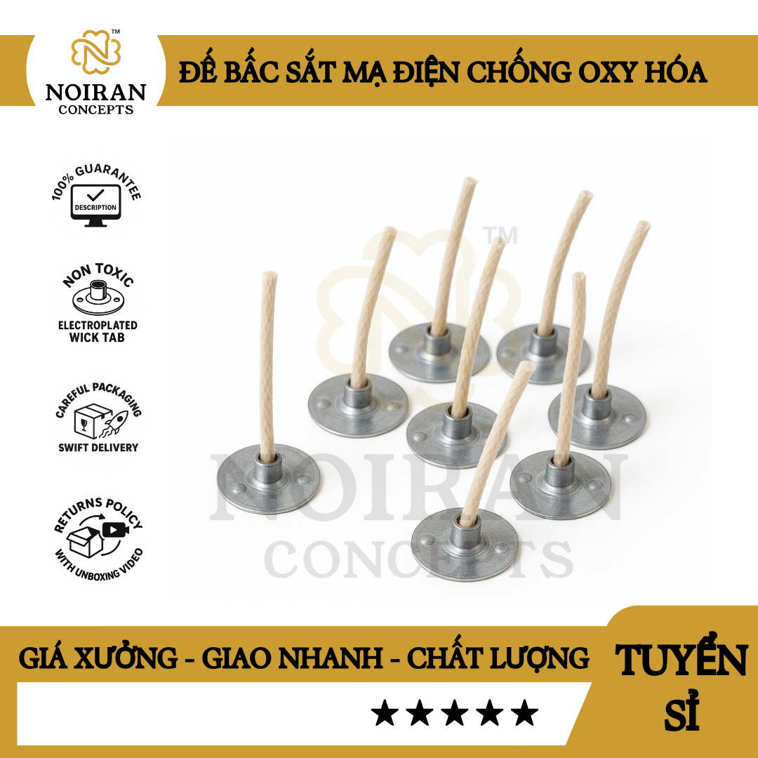 COMBO ĐẾ BẤC SẮT MẠ ĐIỆN - Image 3